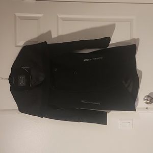 Mackage Black Double-Breasted Coat